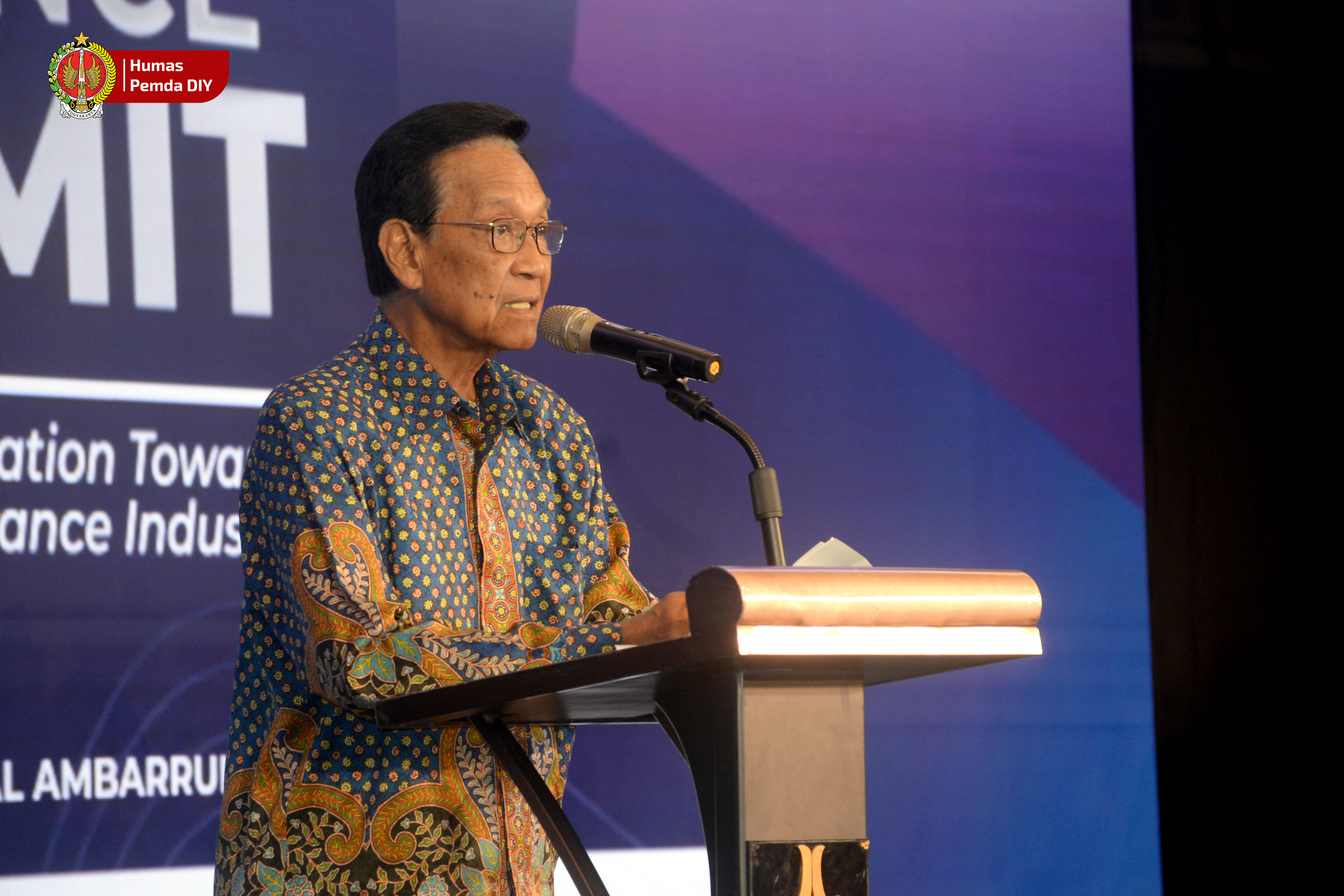 Gubernur DIY Buka The 1 Indonesia Insurance Summit 2023